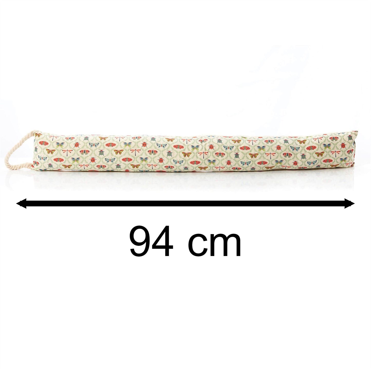 Butterfly & Insect Draught Excluder | Butterflies & Ladybug Draft Excluder 94cm