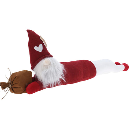 Christmas Gonk Draught Excluder | Nordic Gnome Door Cushion Draft Excluder 85cm