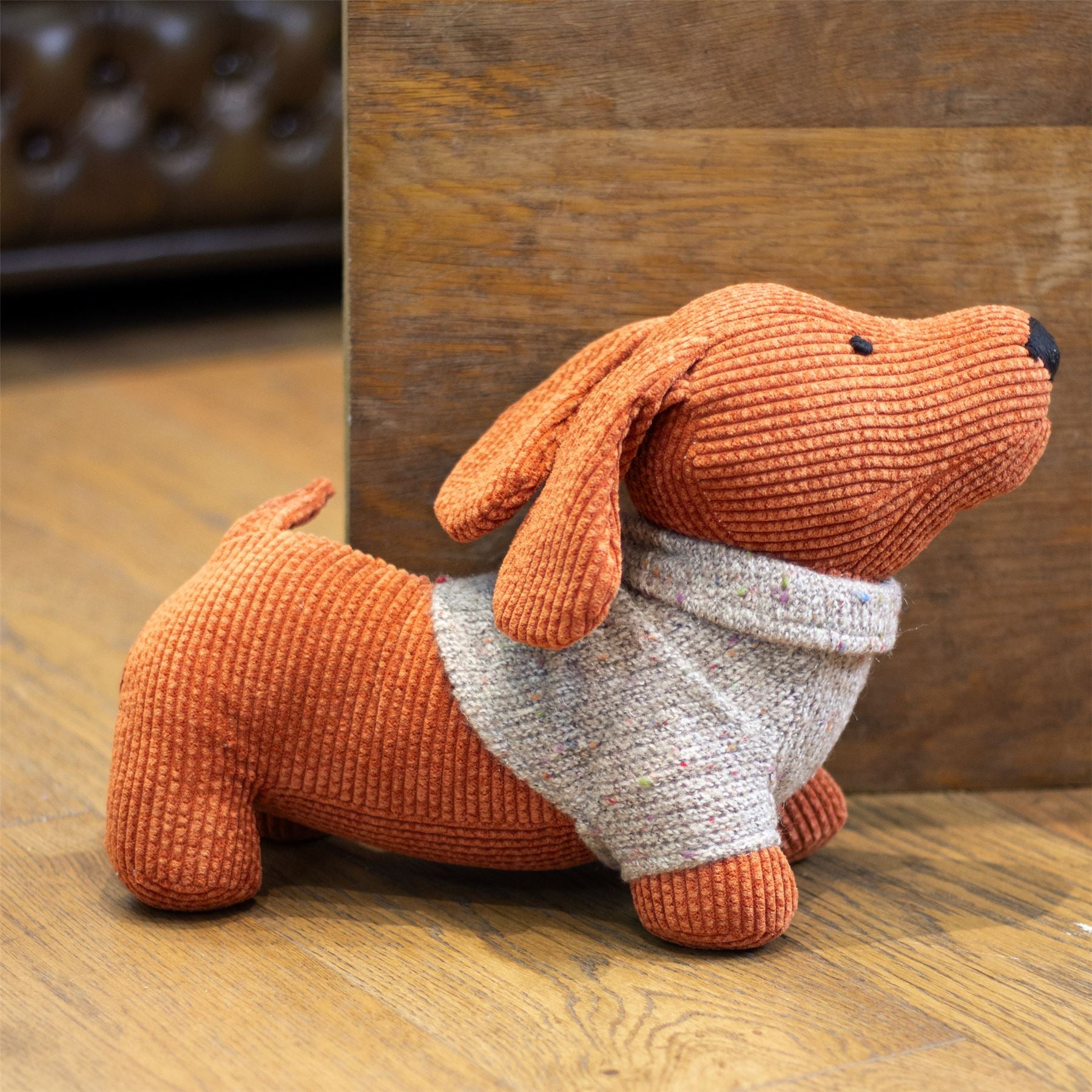 Dachshund Doorstop Dog Door Stop Sausage Dog With Jumper Animal Door The Doorstop Shop