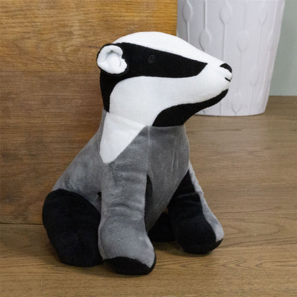 Arthur the Badger Doorstop | Novelty Fabric Animal Shaped Door Stopper - 1.5kg - Doorstop