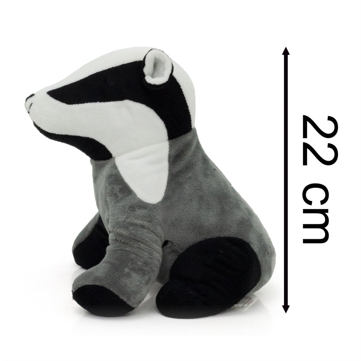 Arthur the Badger Doorstop | Novelty Fabric Animal Shaped Door Stopper - 1.5kg - Doorstop