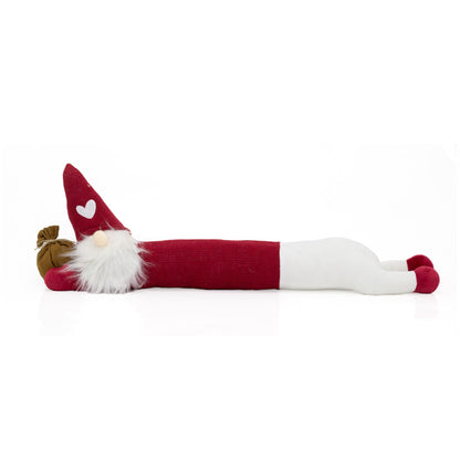 Christmas Gonk Draught Excluder | Nordic Gnome Door Cushion Draft Excluder 85cm