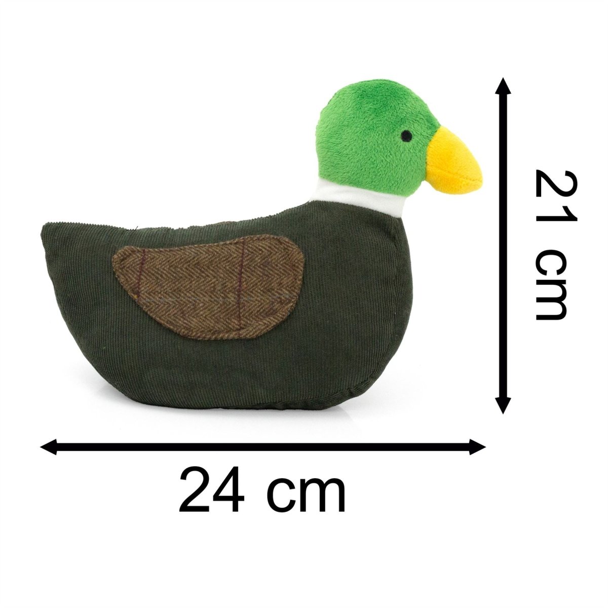 Billy Mallard Duck Doorstop | Novelty Fabric Duck Door Stop 1.4kg - 27cm - Doorstop