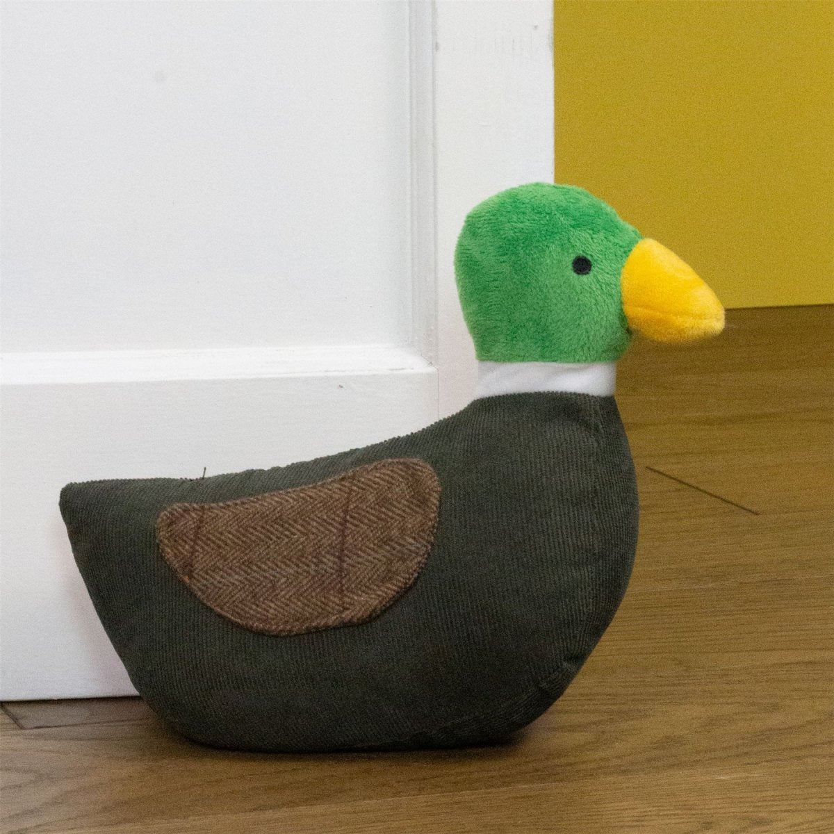 Billy Mallard Duck Doorstop | Novelty Fabric Duck Door Stop 1.4kg - 27cm - Doorstop