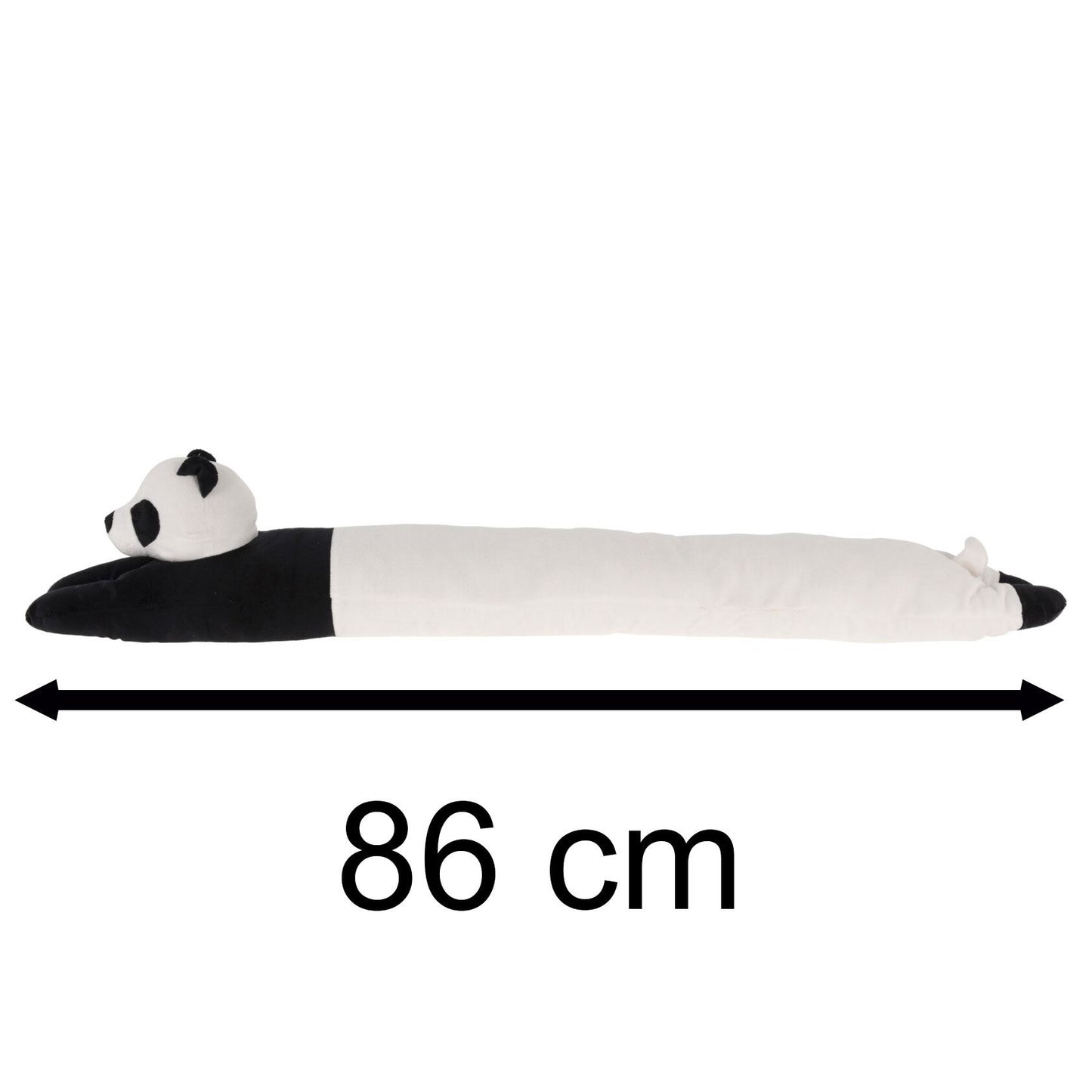 MIlo Panda Draught Excluder | Fabric Door Cushion Draft Excluder for Doors 86cm