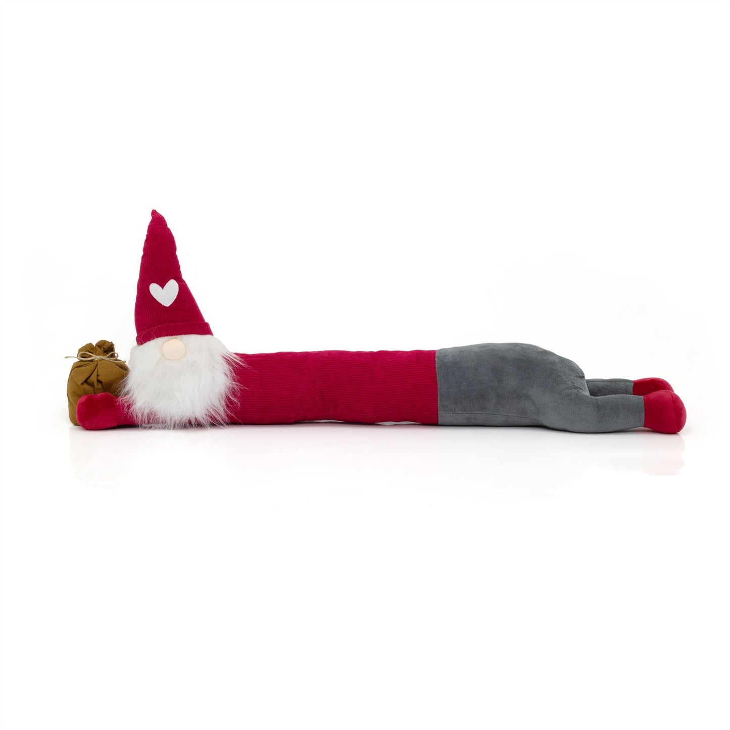 Christmas Gonk Draught Excluder | Nordic Gnome Door Cushion Draft Excluder 85cm