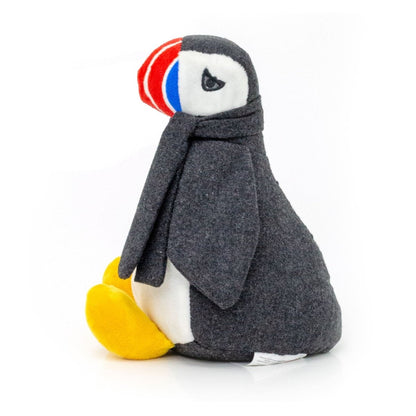 Pippa Puffin Doorstop | Novelty Fabric Puffin Shaped Door Stop 1.5kg - 21cm - Doorstop